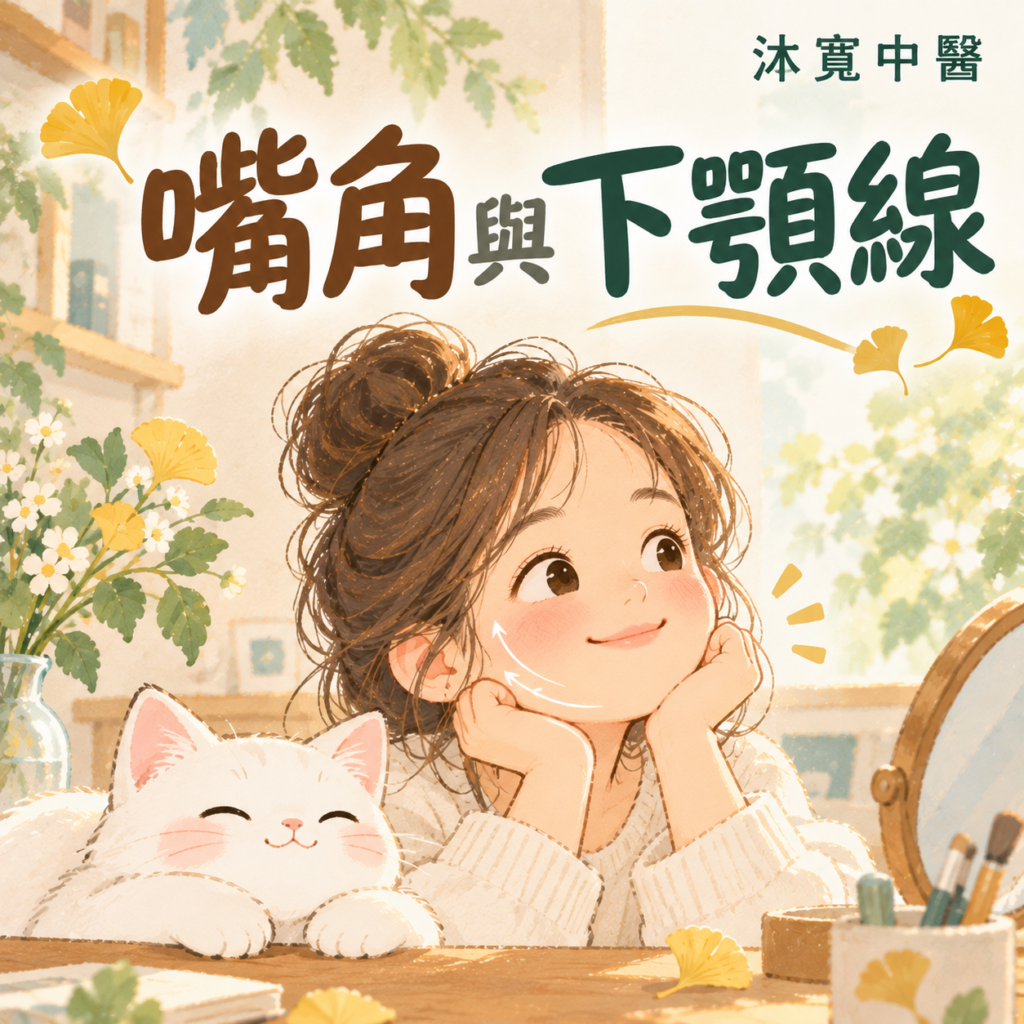 美顏針08|嘴角下垂、下顎線不清楚?從下半臉肌肉張力談美顏針 沐寬中醫診所 沐寬中醫診所