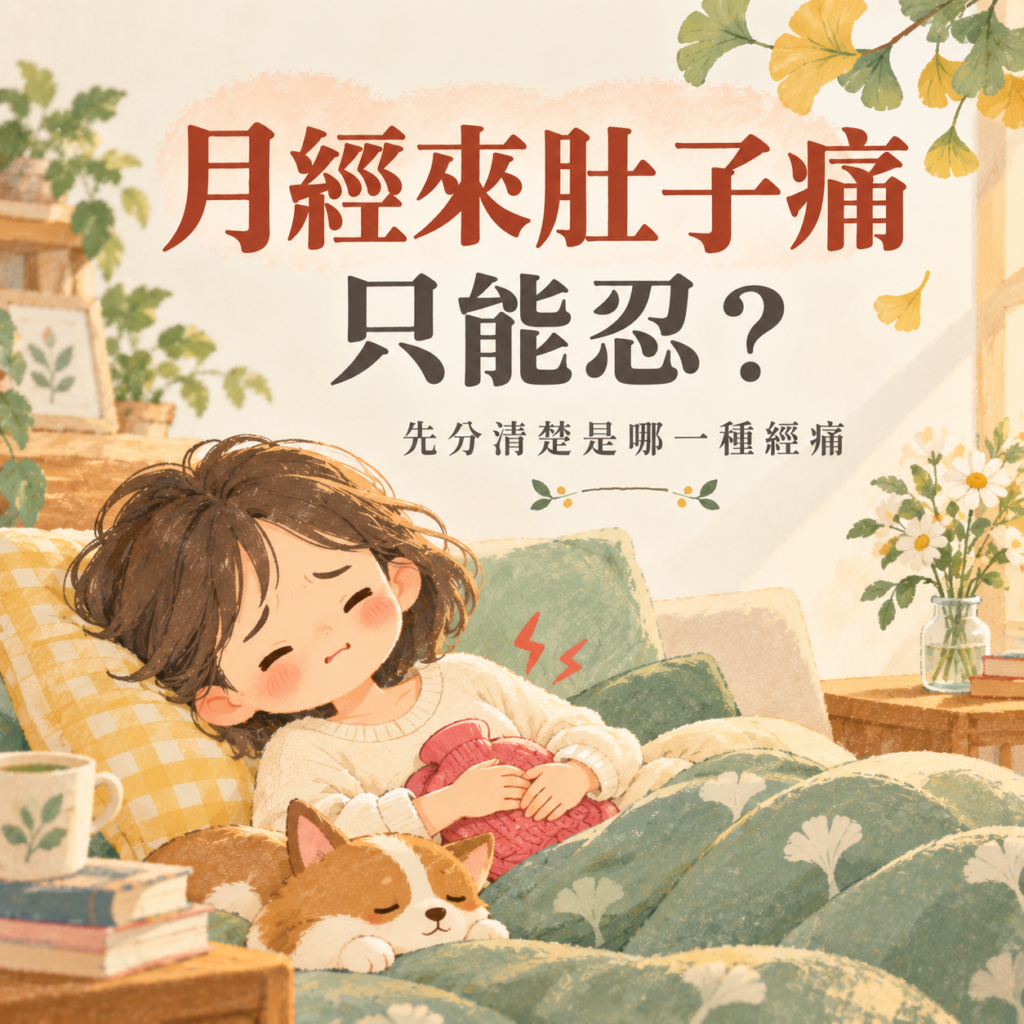 板橋經痛中醫|月經來肚子痛只能忍?先分清楚是哪一種經痛 沐寬中醫診所 沐寬中醫診所
